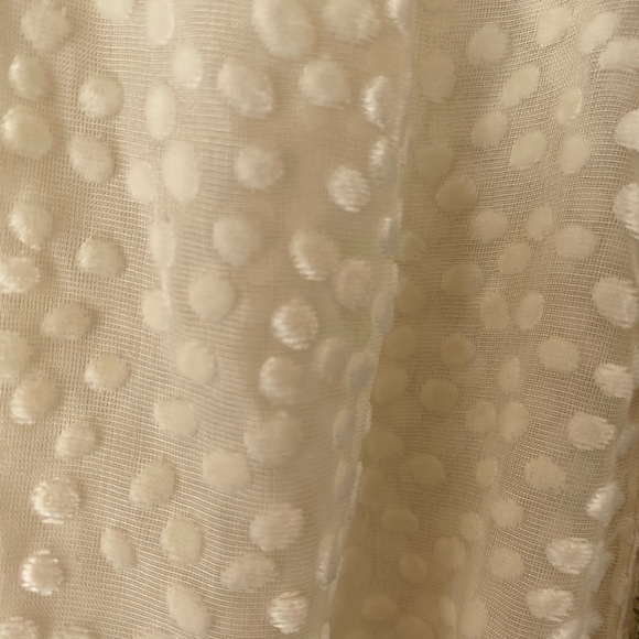 HALEBOB Cream Sheer Shirt size:S - Picture 5 of 8